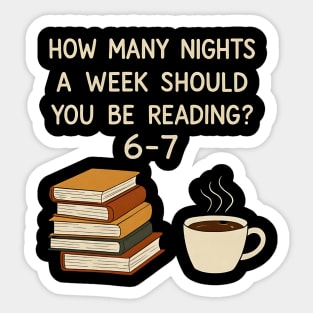 Funny-Reading-67-Six-Seven-Meme-English-Teacher-Book-Lover Sticker